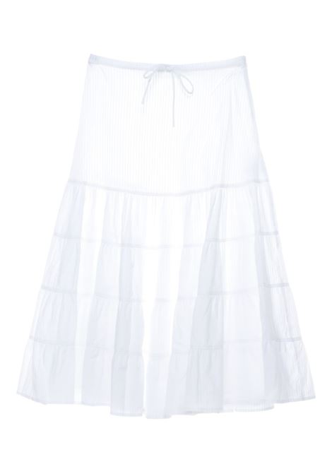 etoil long skirt woman white PALOMA WOOL | UO4106000